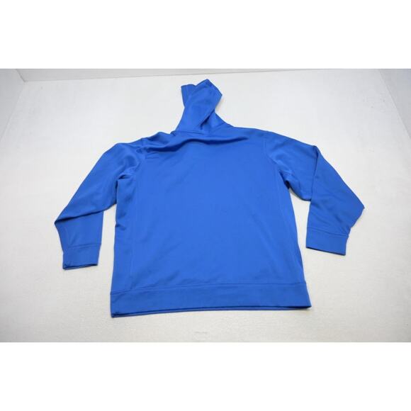 Nike Hoodie Therma Fit Blue Athletic Pull Over Fleece Sweater Mens Size XL - Picture 12 of 12